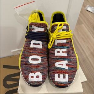 Multicolor 'Bold' Human Race Sneaker - Yellow Trim